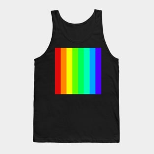 rainbow stripe pattern Tank Top